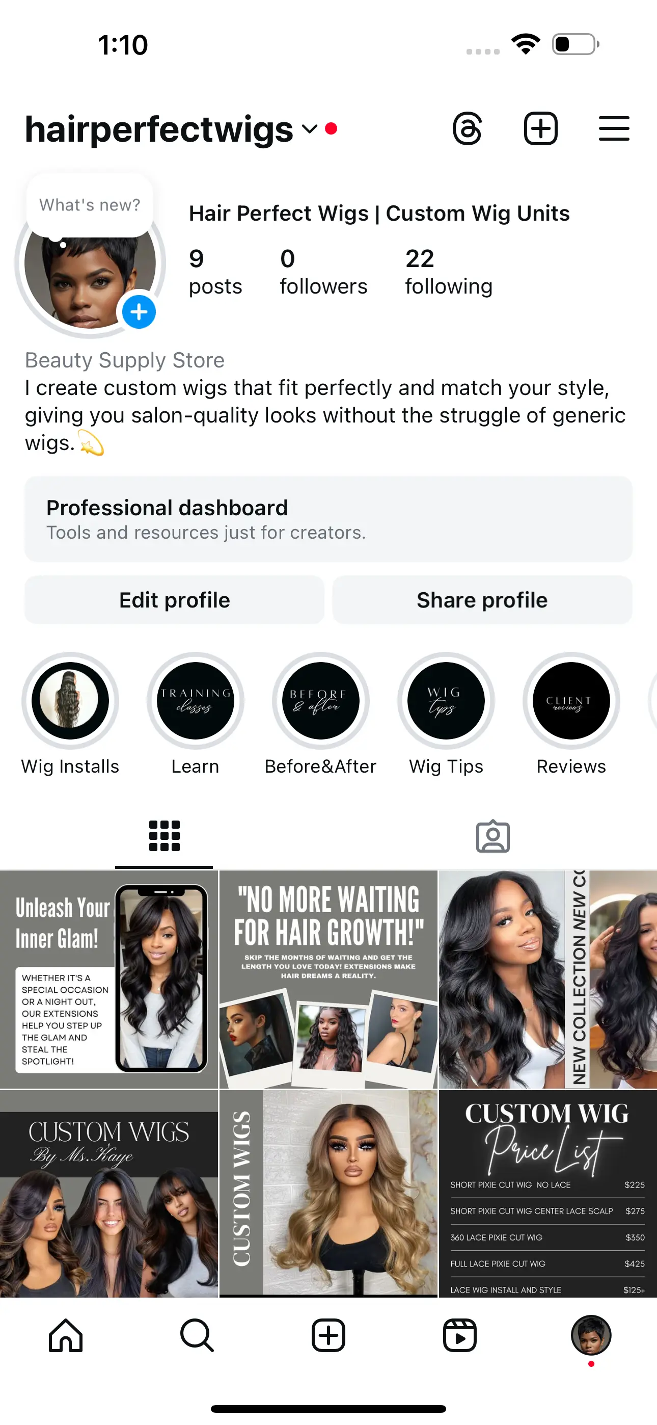 Branding and online presence setup for starting an online business.